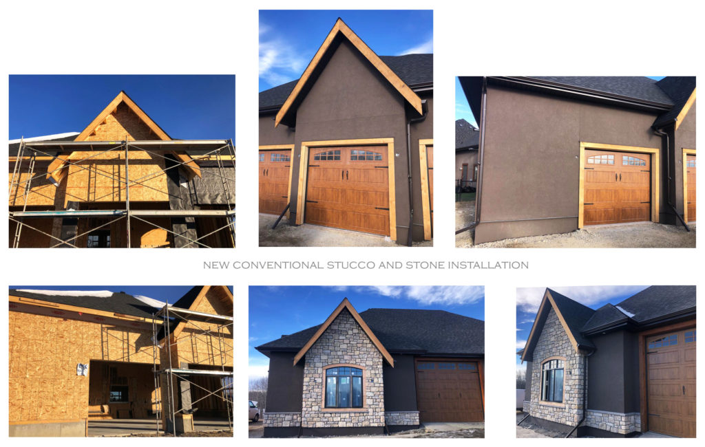 New Stucco & Stone Installation %professionals %stucco %stone %construction