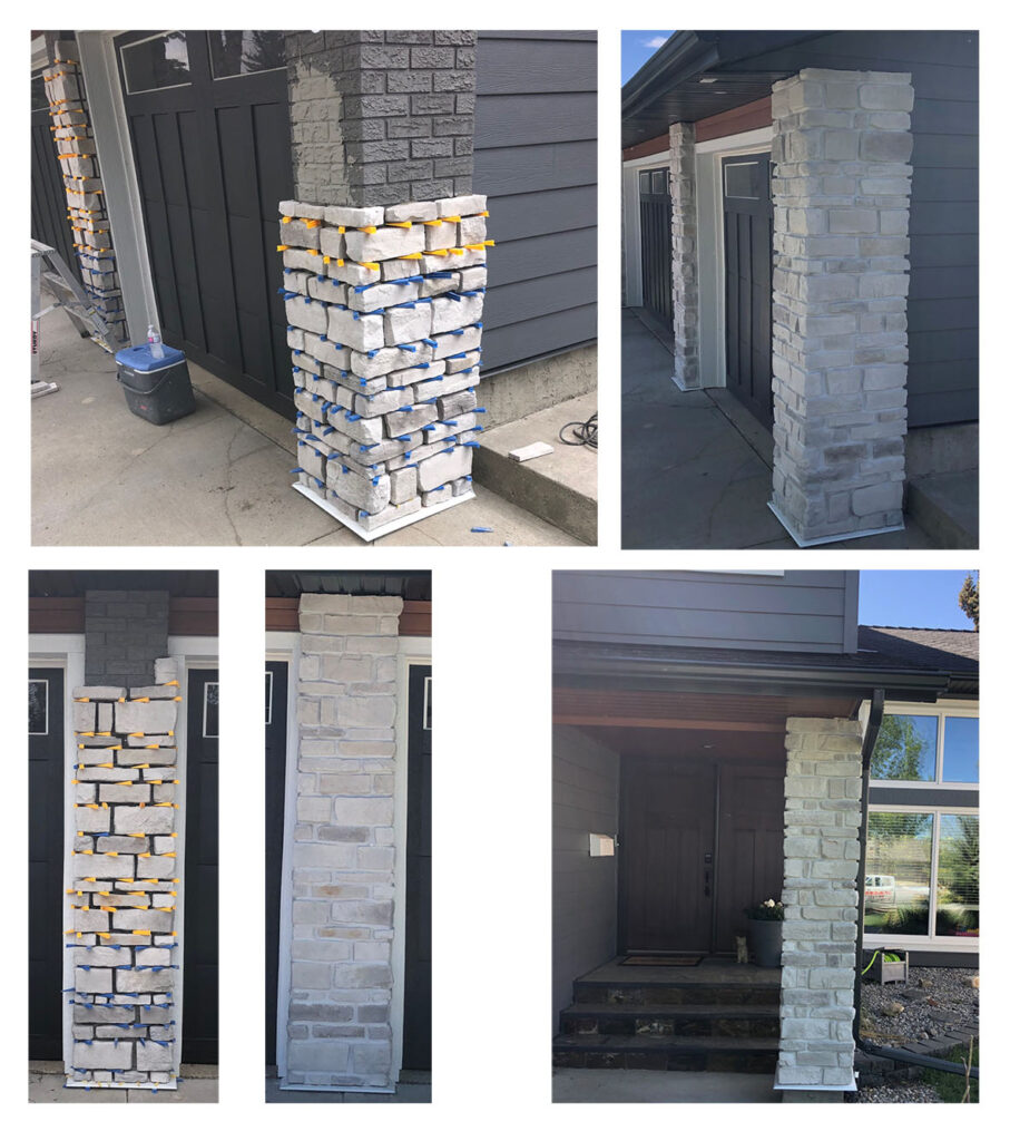 Pillars Stone installation